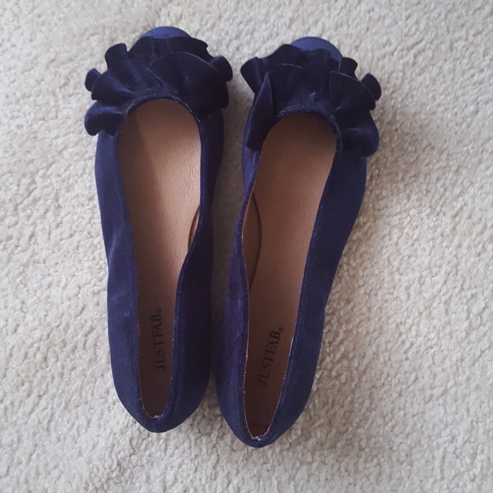 Navy Blue Flats